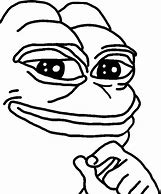 Image result for Pepe Black and White