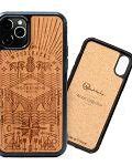 Image result for Coque iPhone 8 Cuir Et Bois