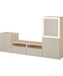 Image result for TV Cabinet with Glass Doors