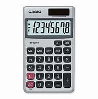 Image result for Calculator Solar 3M Casio