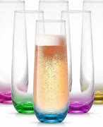 Image result for Colored Champagne Flutes