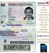 Image result for South Africa ID Card