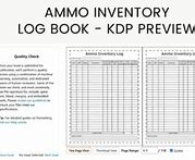Image result for Ammo Inventory Template