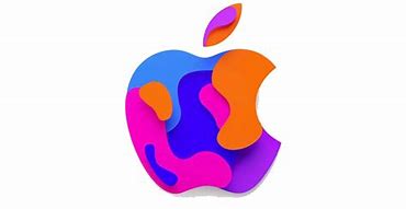 Image result for Colorful Apple Logo Clear Background