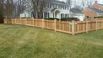 Image result for 4 Foot Wood Picket Fence