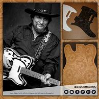 Image result for Waylon Jennings Leather Guitar