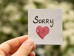 Image result for I'm Sorry Images