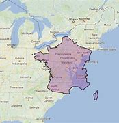 Image result for How Big Is France Graph