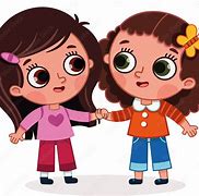 Image result for Best Friends Holding Hands Drawing