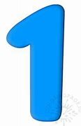 Image result for Light Blue Number 1