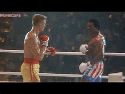 Image result for Ivan Drago vs Apollo Creed Full Scene