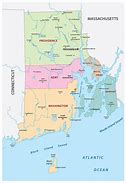 Image result for Rhode Island and Mass Map