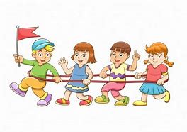 Image result for Group Games Cartoon