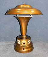 Image result for Mid Century Lamp with Radio