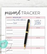 Image result for Password Tracker