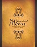 Image result for Simple Restaurant Menu Design