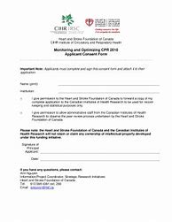 Image result for CPR Informed Consent Form