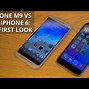 Image result for HTC One vs iPhone 6