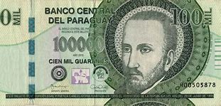 Image result for Notas De Dinheiro Guarani