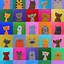 Image result for Free Paper Piecing Cat Pattern