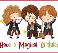 Image result for Harry Potter Birthday Cartoon