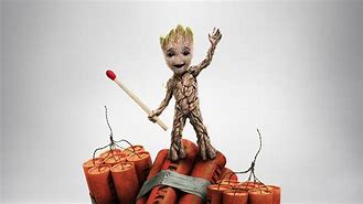 Image result for Funny Groot Wallpaper