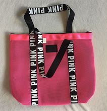 Image result for Sparkly Pink Victoria's Secret Bag