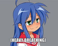 Image result for Anime Heavy Breathing Meme