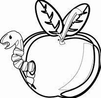 Image result for Apple Rotten Cartoon Coloring