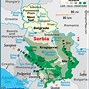 Image result for Detailed Map of Serbia with Kosovo
