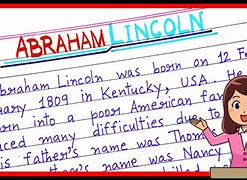 Image result for Essay About Abraham Lincoln