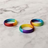 Image result for Silicone Rainbow Rings