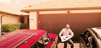 Image result for Breaking Bad Pizza On Roof GIF