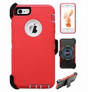 Image result for Shockproof iPhone 6 Plus Case Red