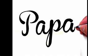 Image result for Papa Name Drawing