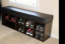 Image result for DIY Shoe Bench