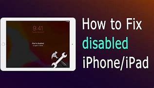 Image result for How to Unlock a Locked iPad