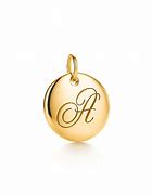 Image result for Tiffany Notes Letter Disc Charm