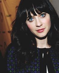 Image result for Zooey Deschanel Curly Hair