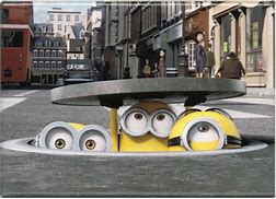 Image result for Minions Manhole Cover