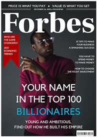 Image result for Blank Magazine Cover Templates Forbes