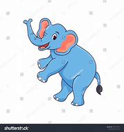 Image result for Cartoon Elephant Standing