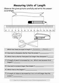Image result for Length Worksheets Grade 4