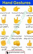 Image result for English Hand Signs