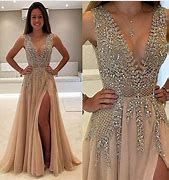 Image result for Champagne Gold Dress