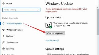 Image result for Check for Software Updates