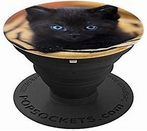 Image result for Black Cat Pop Socket