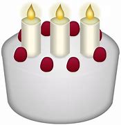 Image result for Birthday Cake Emoji