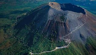 Image result for Mount Vesuvius From Naples
