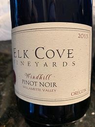 Image result for Elk Cove Pinot Noir Windhill